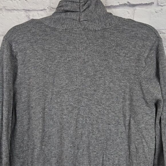 Evolution by Cyrus Ladera Gray Open Front Pocket Cardigan Sweater Stitch Fix 1X - Picture 8 of 9